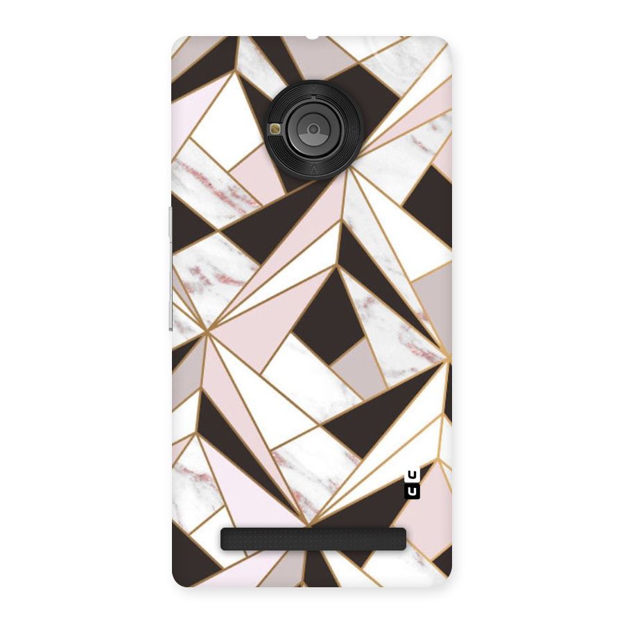 Abstract Corners Back Case for Yu Yunique