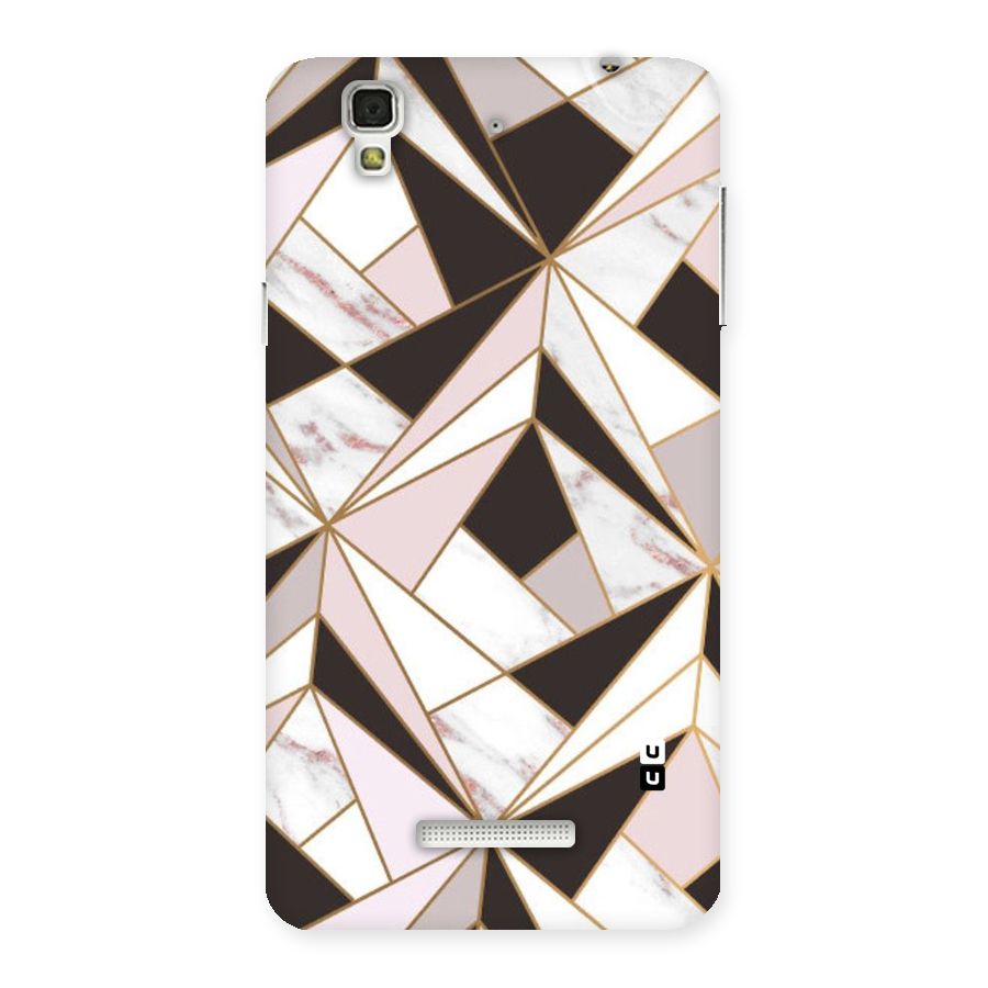 Abstract Corners Back Case for Yu Yureka