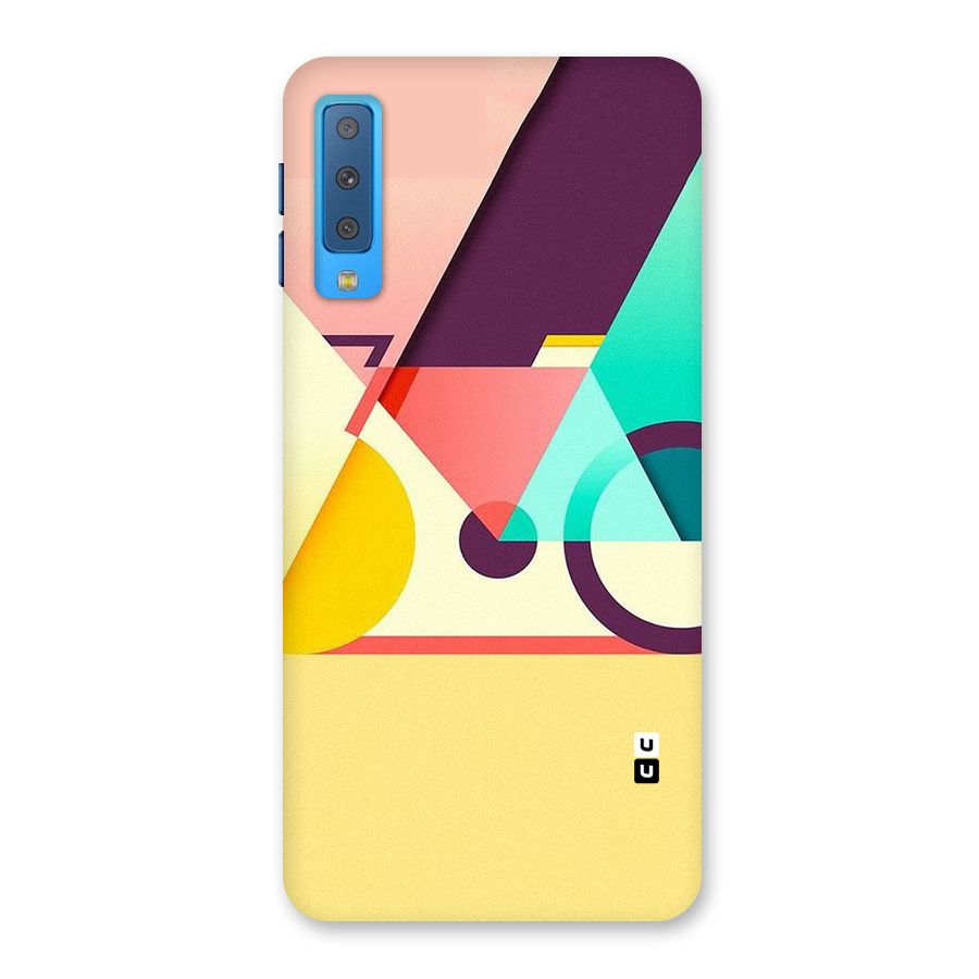 Abstract Cycle Back Case for Galaxy A7 (2018)