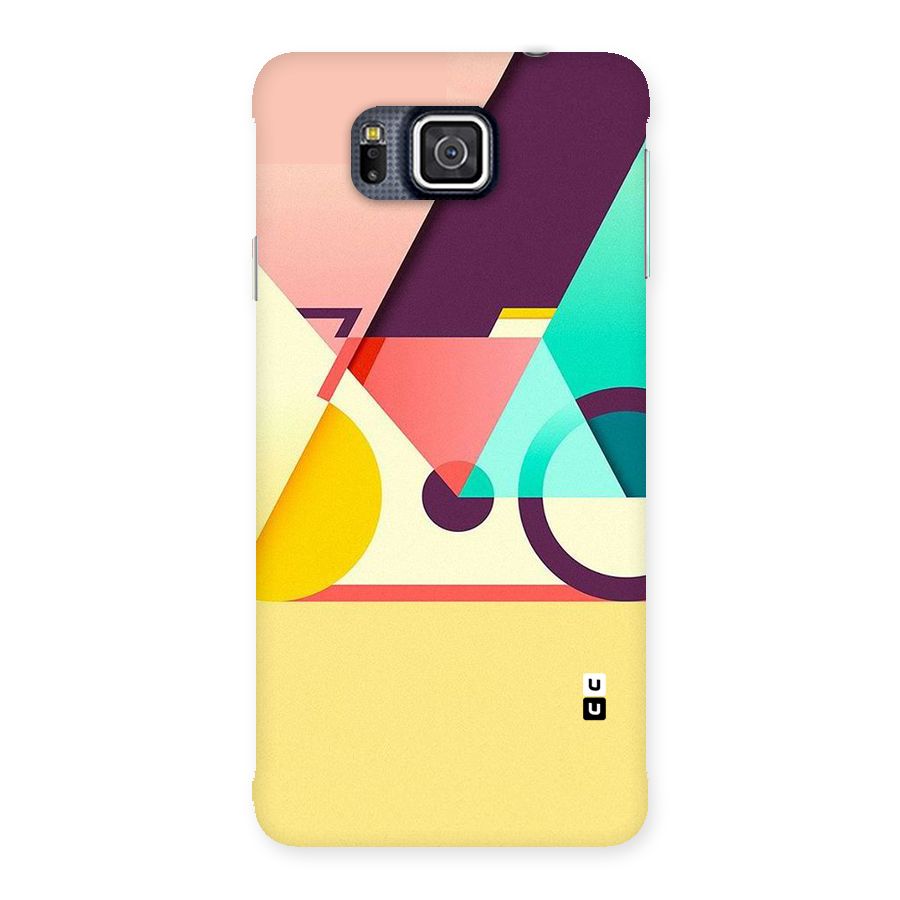 Abstract Cycle Back Case for Galaxy Alpha