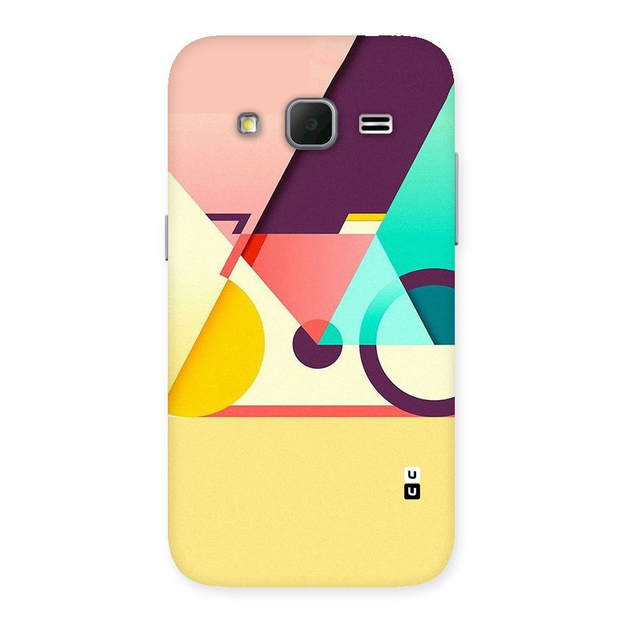 Abstract Cycle Back Case for Galaxy Core Prime