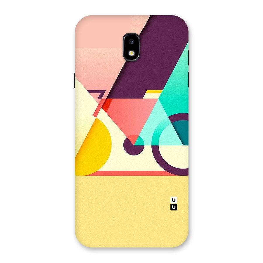 Abstract Cycle Back Case for Galaxy J7 Pro