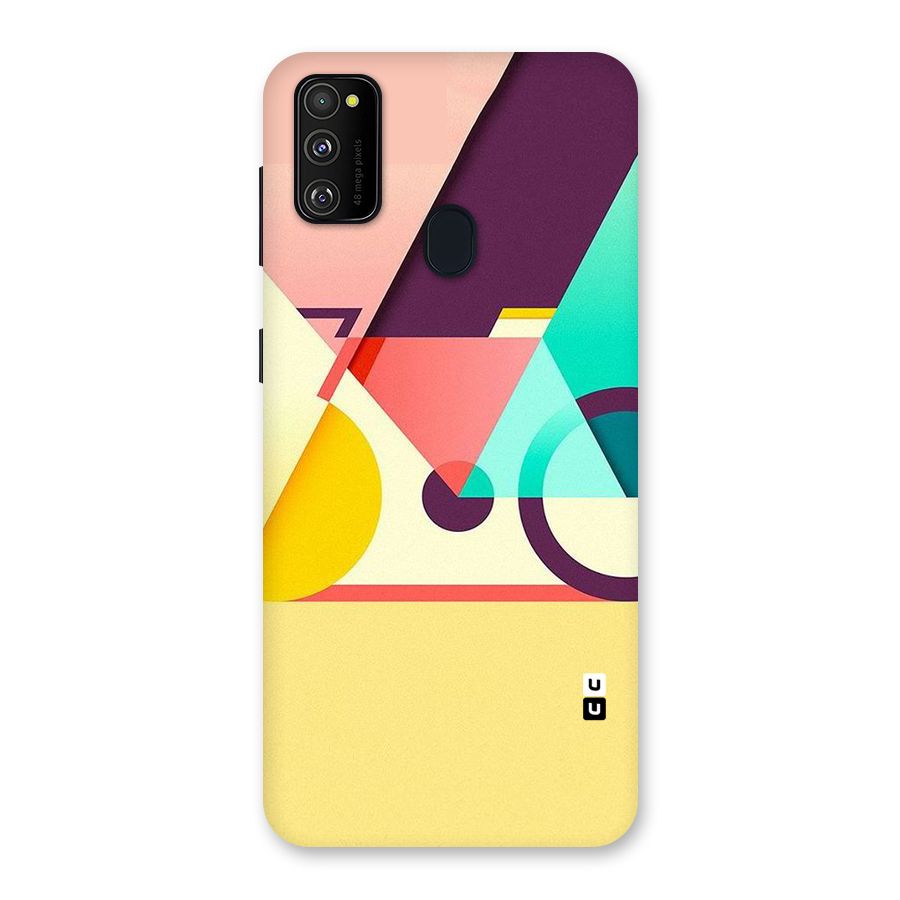 Abstract Cycle Back Case for Galaxy M30s
