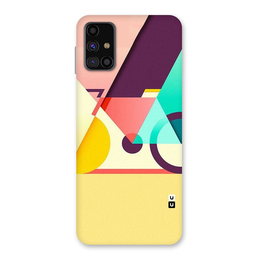 Abstract Cycle Back Case for Galaxy M31s