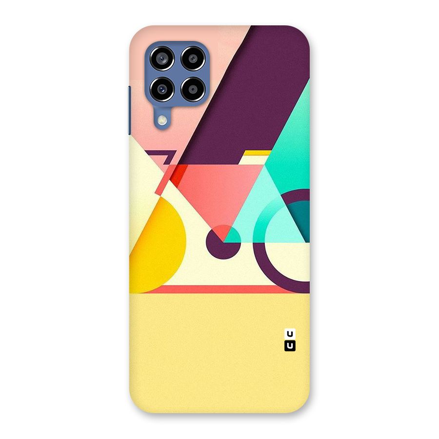 Abstract Cycle Back Case for Galaxy M53 5G