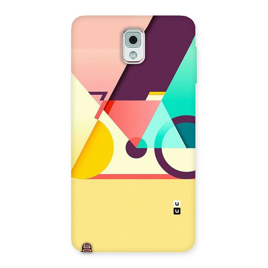 Abstract Cycle Back Case for Galaxy Note 3