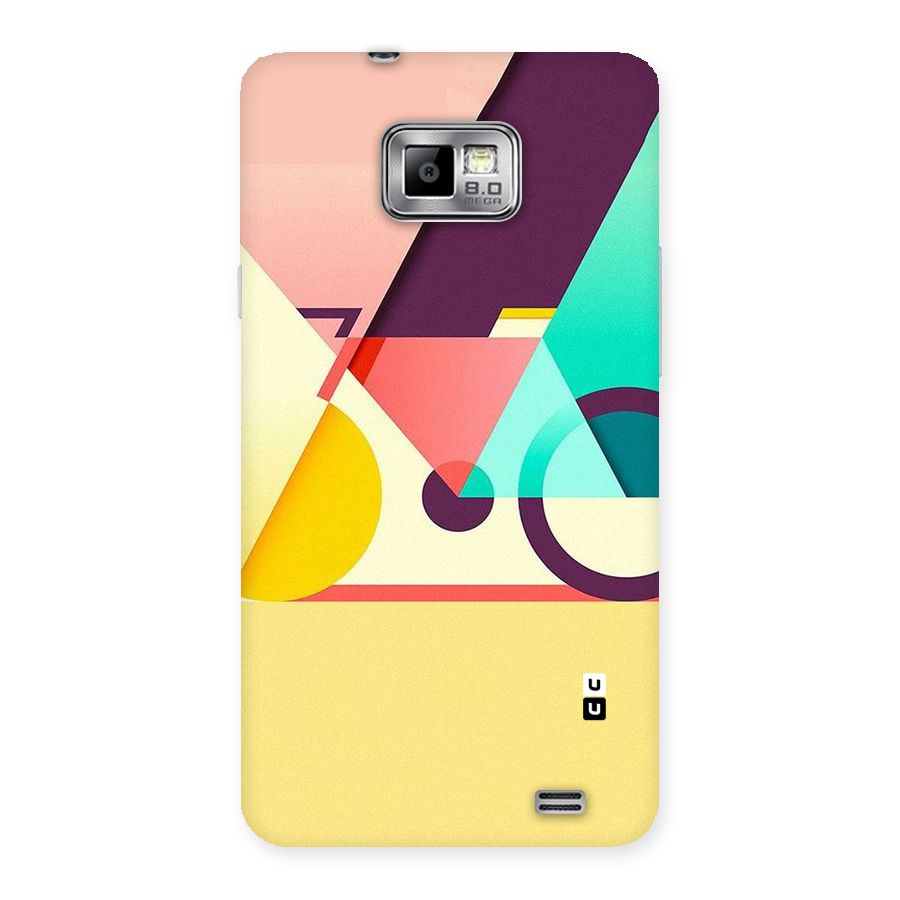 Abstract Cycle Back Case for Galaxy S2