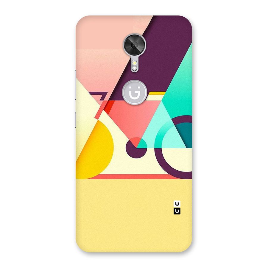 Abstract Cycle Back Case for Gionee A1