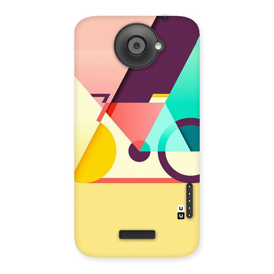 Abstract Cycle Back Case for HTC One X