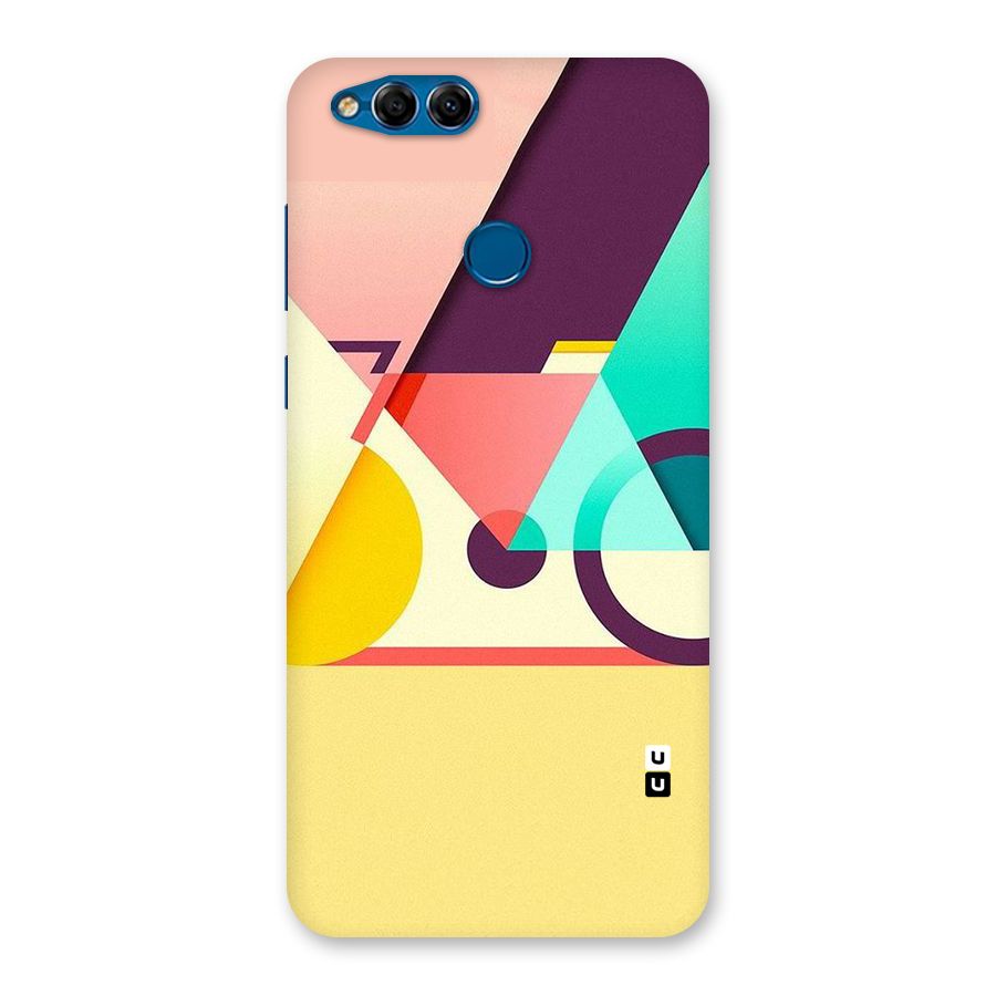 Abstract Cycle Back Case for Honor 7X