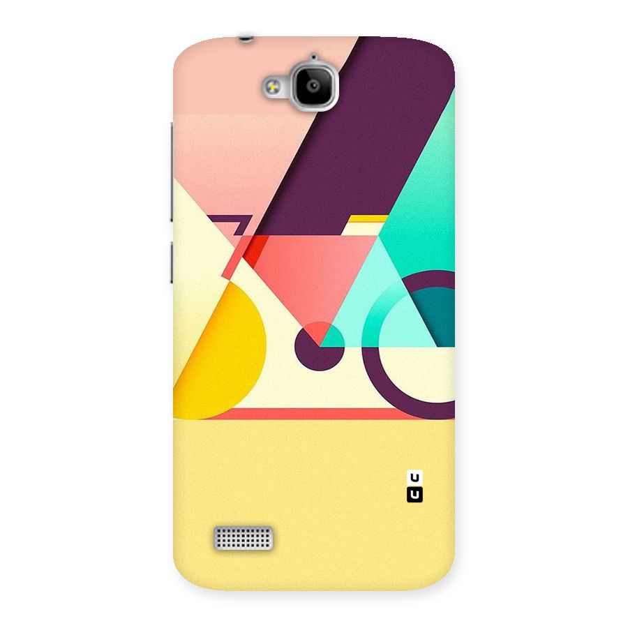 Abstract Cycle Back Case for Honor Holly