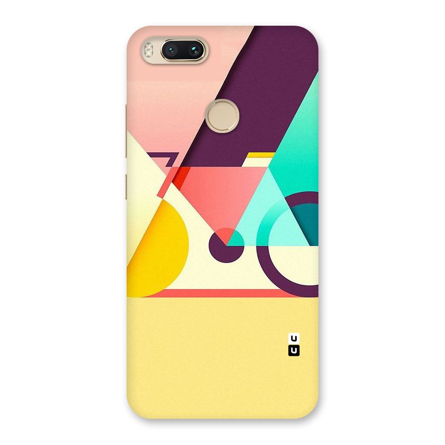 Abstract Cycle Back Case for Mi A1