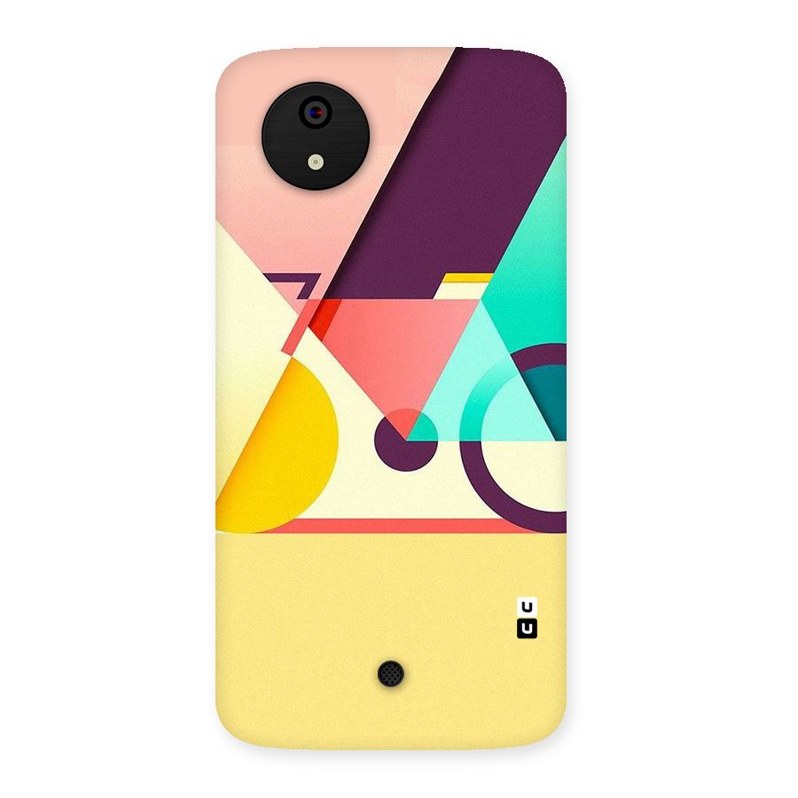 Abstract Cycle Back Case for Micromax Canvas A1