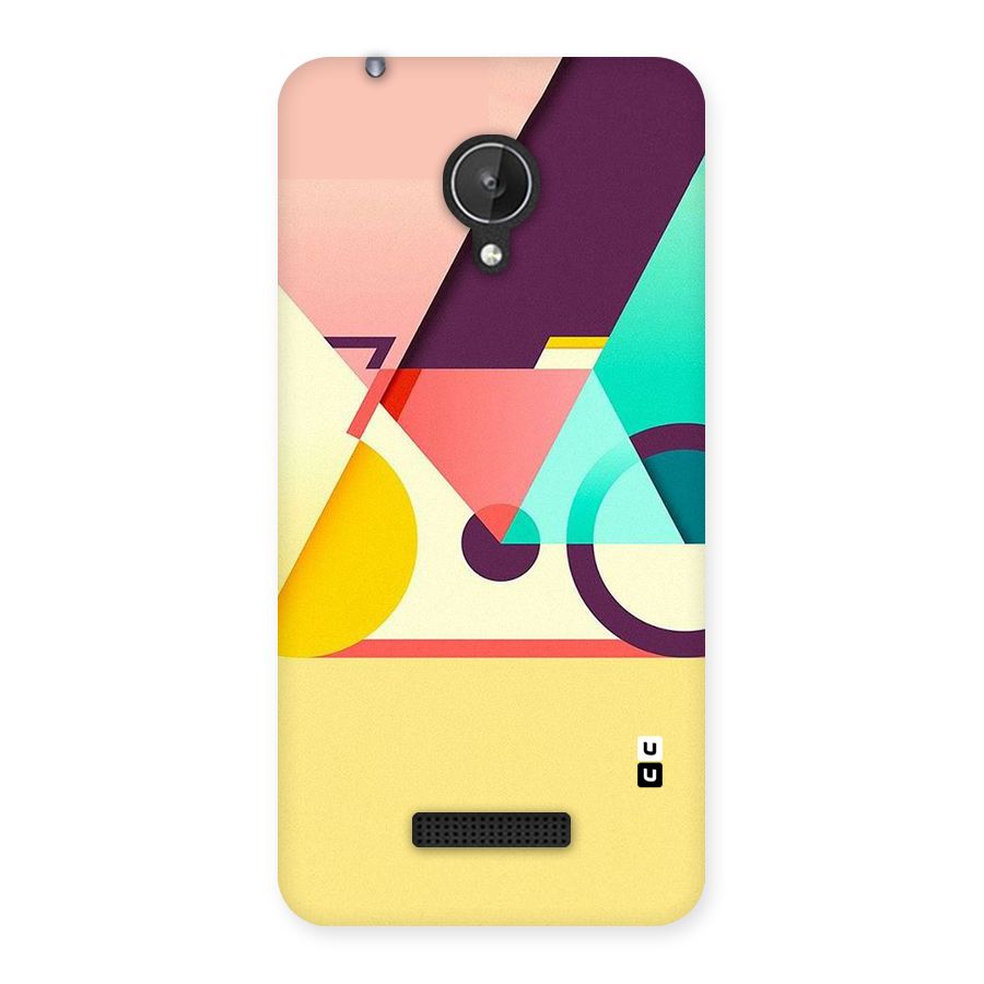 Abstract Cycle Back Case for Micromax Canvas Spark Q380