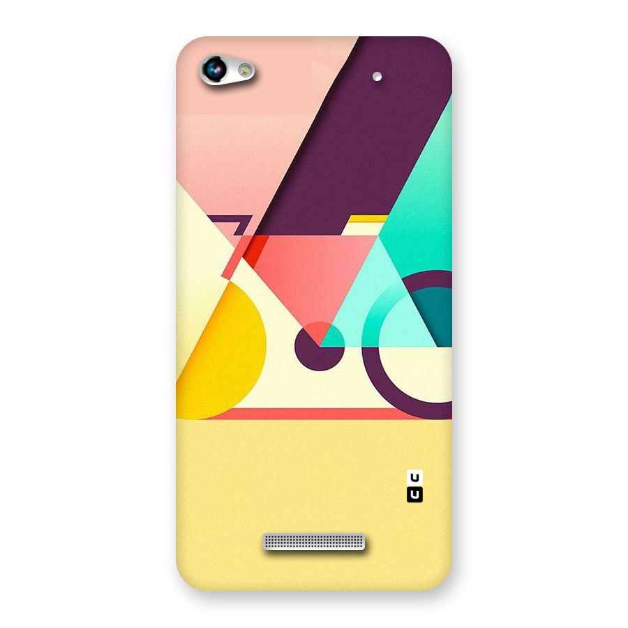 Abstract Cycle Back Case for Micromax Hue 2