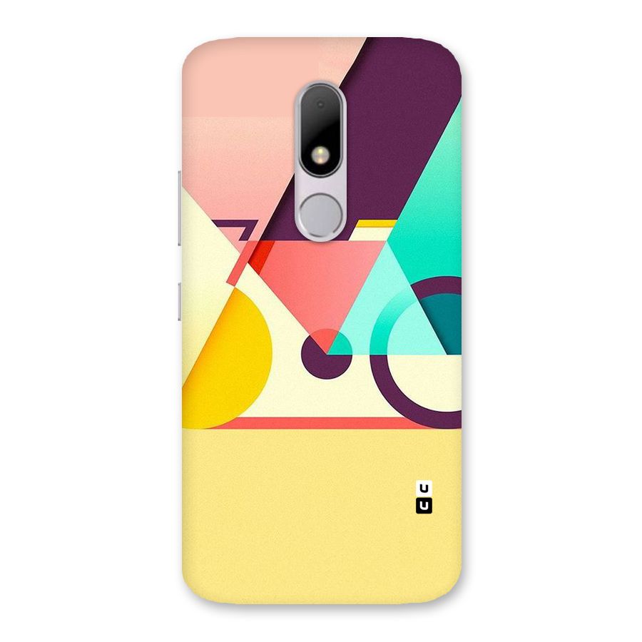 Abstract Cycle Back Case for Moto M