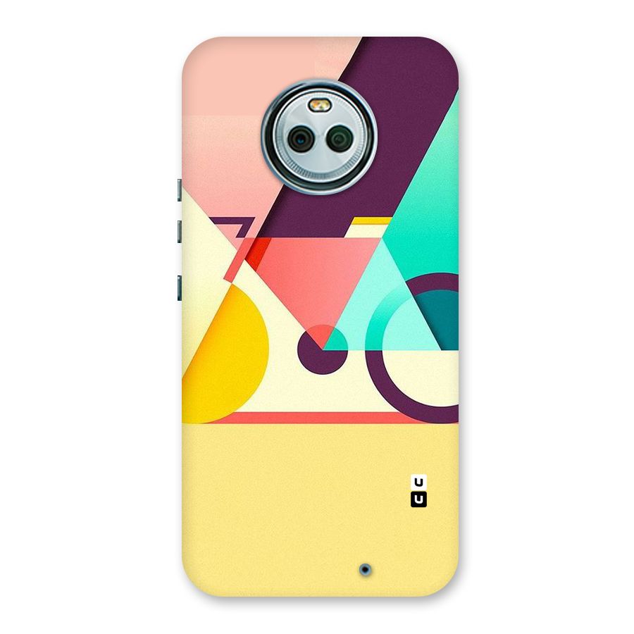 Abstract Cycle Back Case for Moto X4