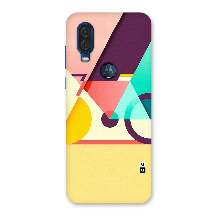 Abstract Cycle Back Case for Motorola One Vision