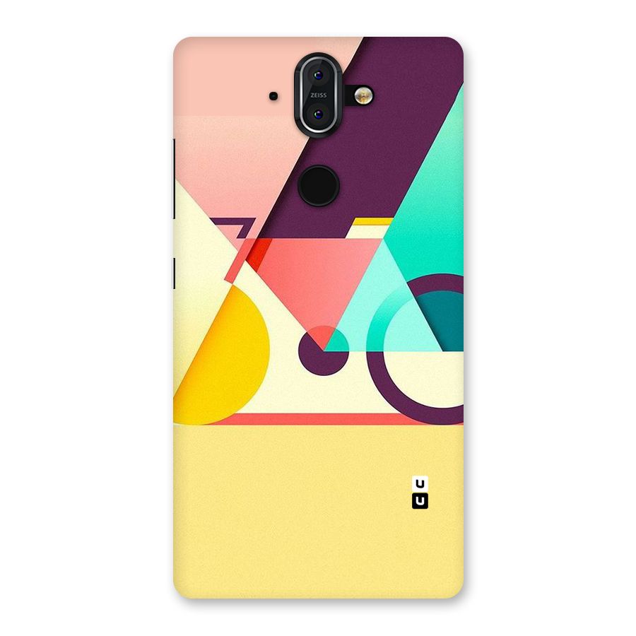 Abstract Cycle Back Case for Nokia 8 Sirocco
