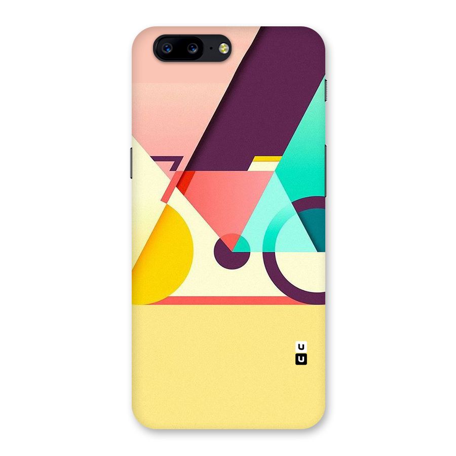 Abstract Cycle Back Case for OnePlus 5