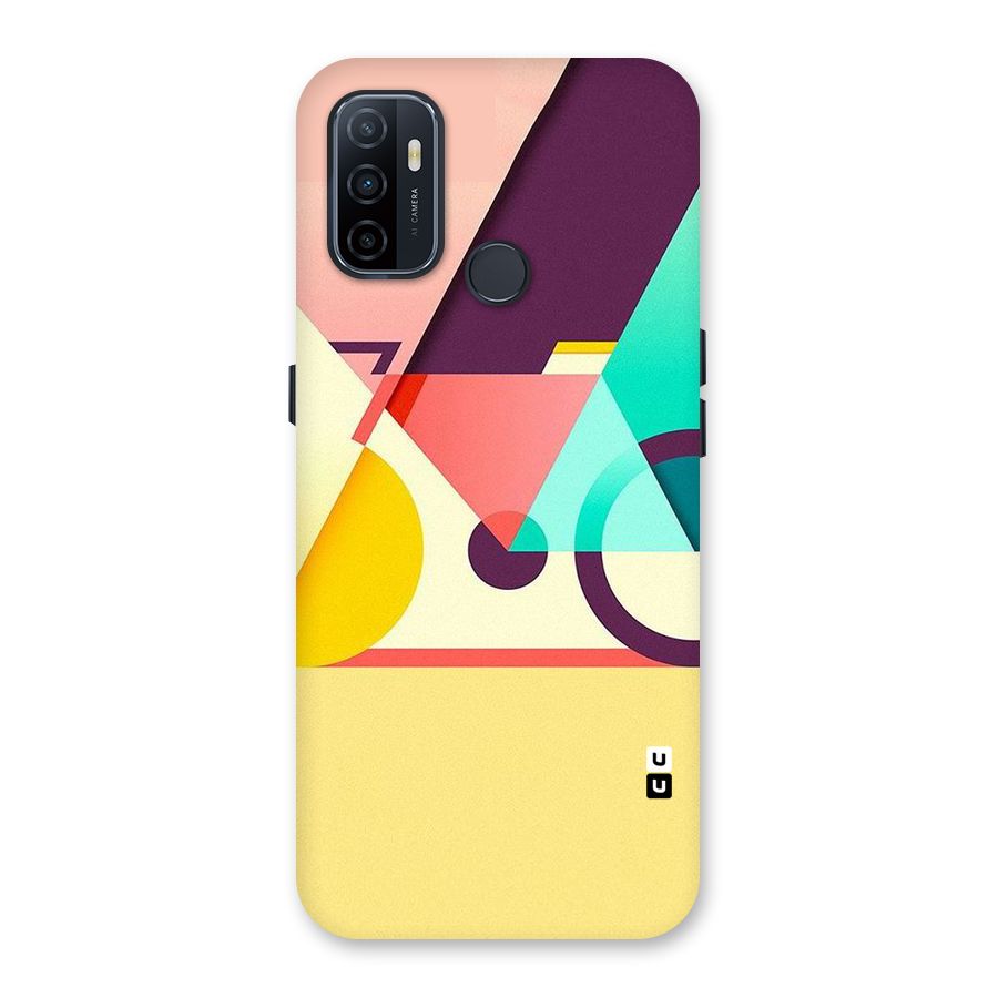 Abstract Cycle Back Case for Oppo A33 (2020)
