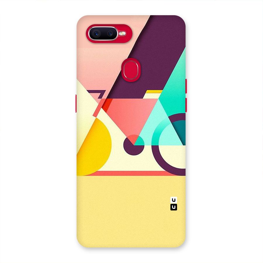 Abstract Cycle Back Case for Oppo F9 Pro