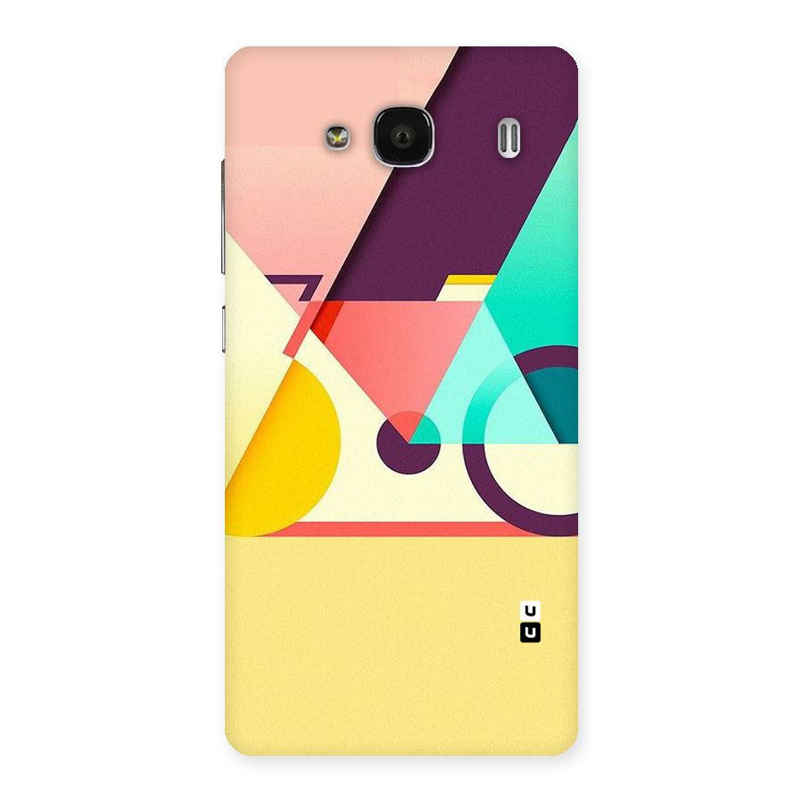 Abstract Cycle Back Case for Redmi 2 Prime