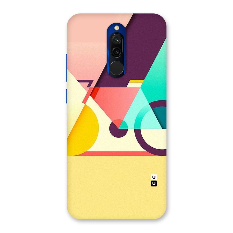 Abstract Cycle Back Case for Redmi 8