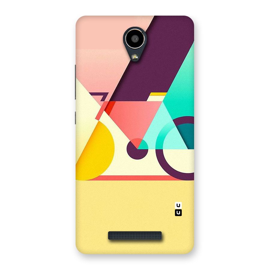 Abstract Cycle Back Case for Redmi Note 2