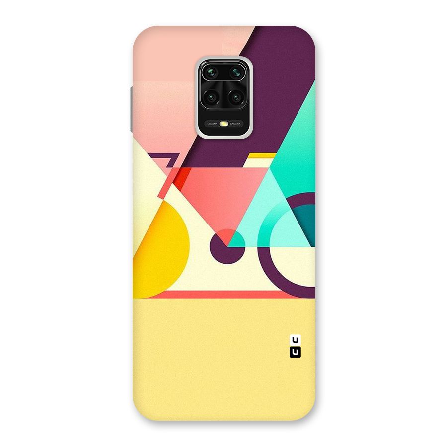 Abstract Cycle Back Case for Redmi Note 9 Pro