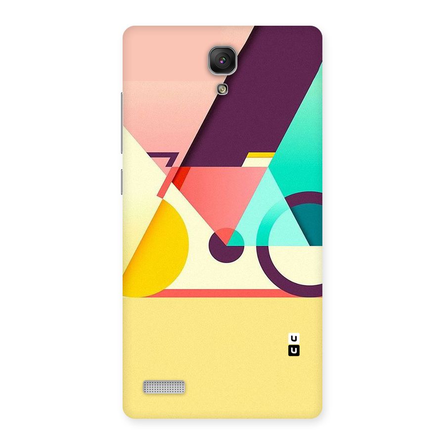 Abstract Cycle Back Case for Redmi Note Prime