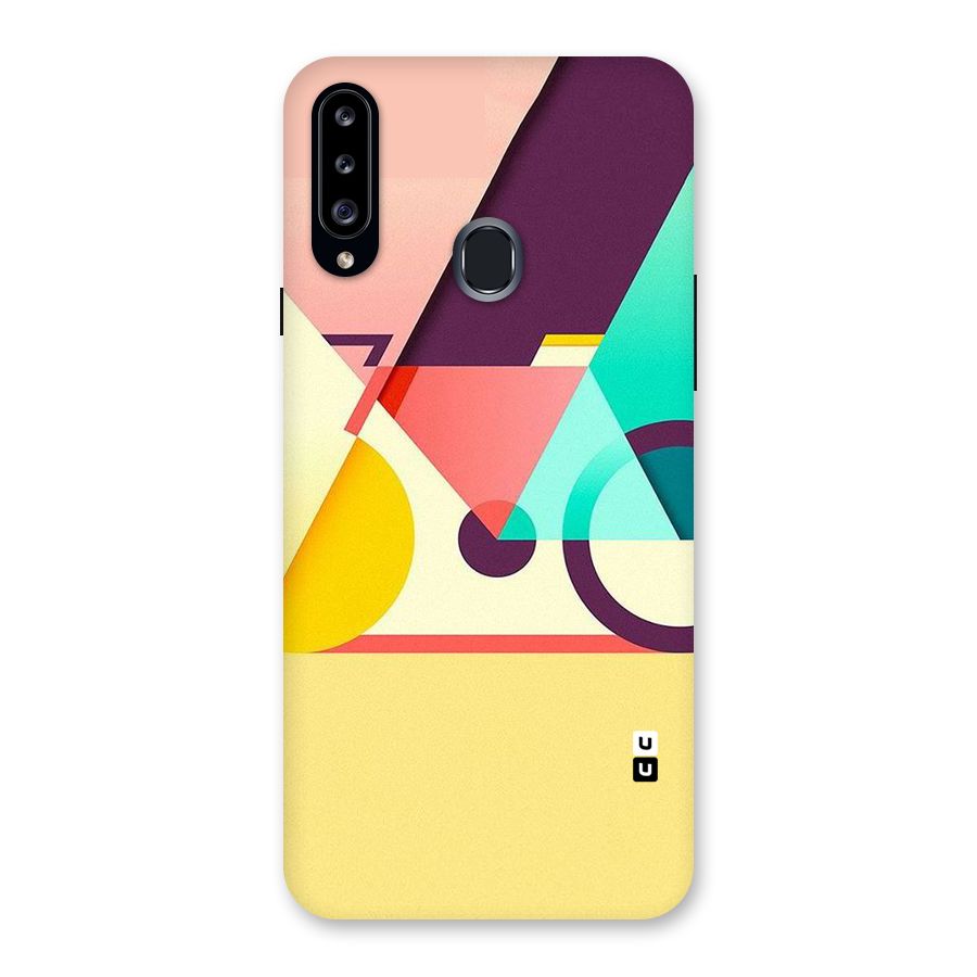 Abstract Cycle Back Case for Samsung Galaxy A20s