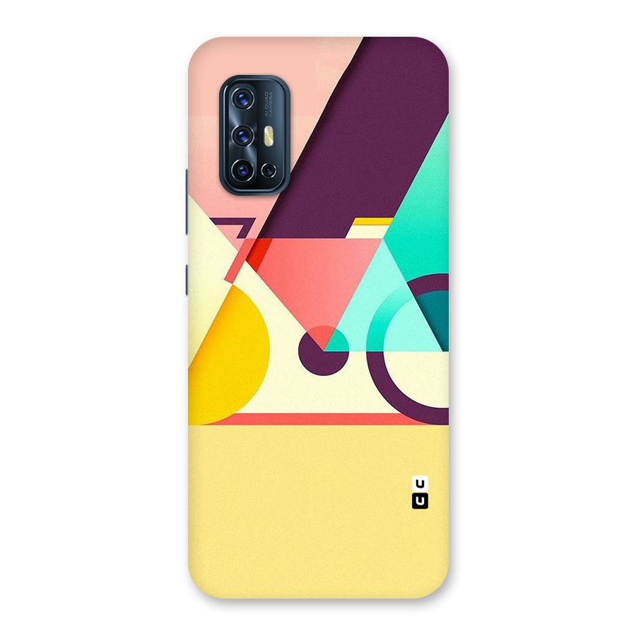 Abstract Cycle Back Case for Vivo V17