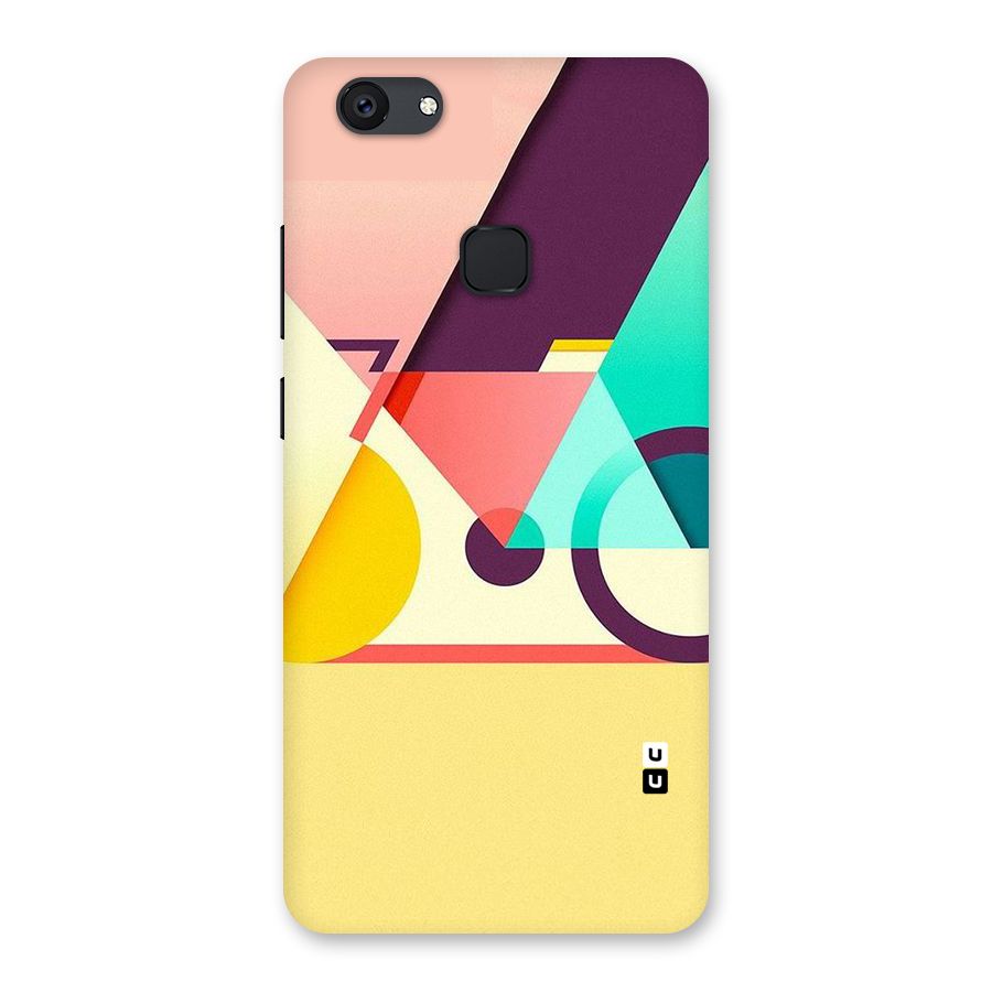 Abstract Cycle Back Case for Vivo V7 Plus