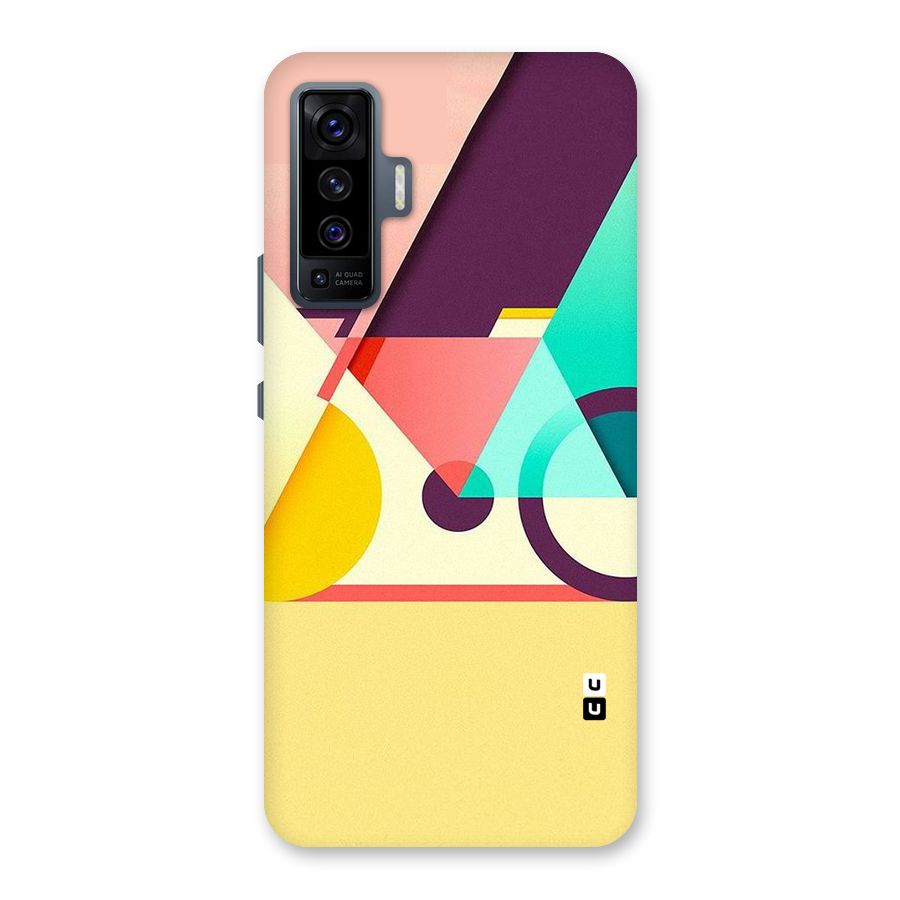 Abstract Cycle Back Case for Vivo X50