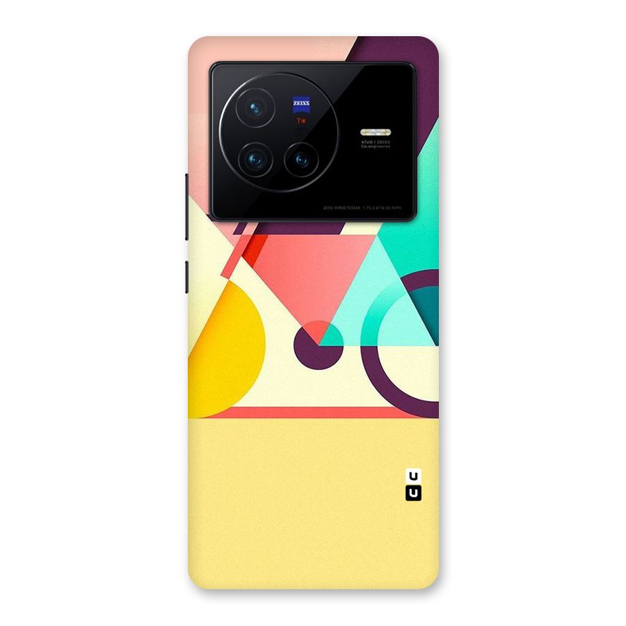 Abstract Cycle Back Case for Vivo X80