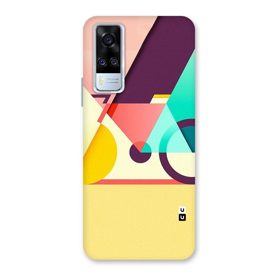 Abstract Cycle Back Case for Vivo Y51A