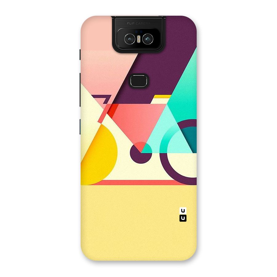 Abstract Cycle Back Case for Zenfone 6z