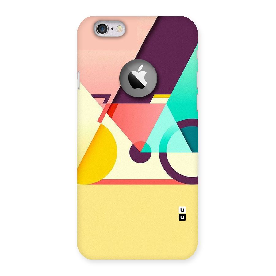 Abstract Cycle Back Case for iPhone 6 Logo Cut