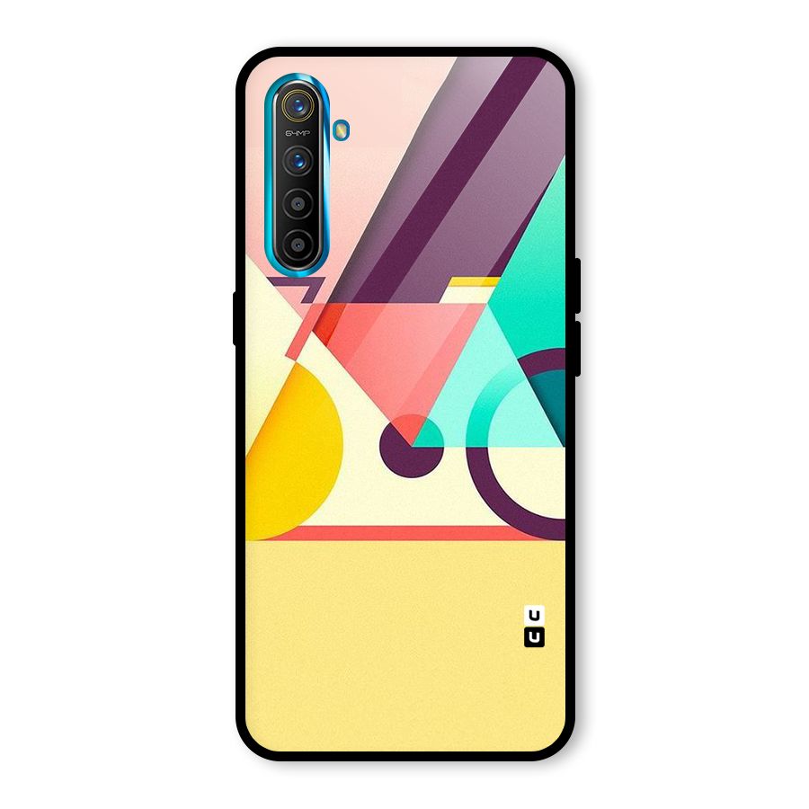 Abstract Cycle Glass Back Case for Realme X2