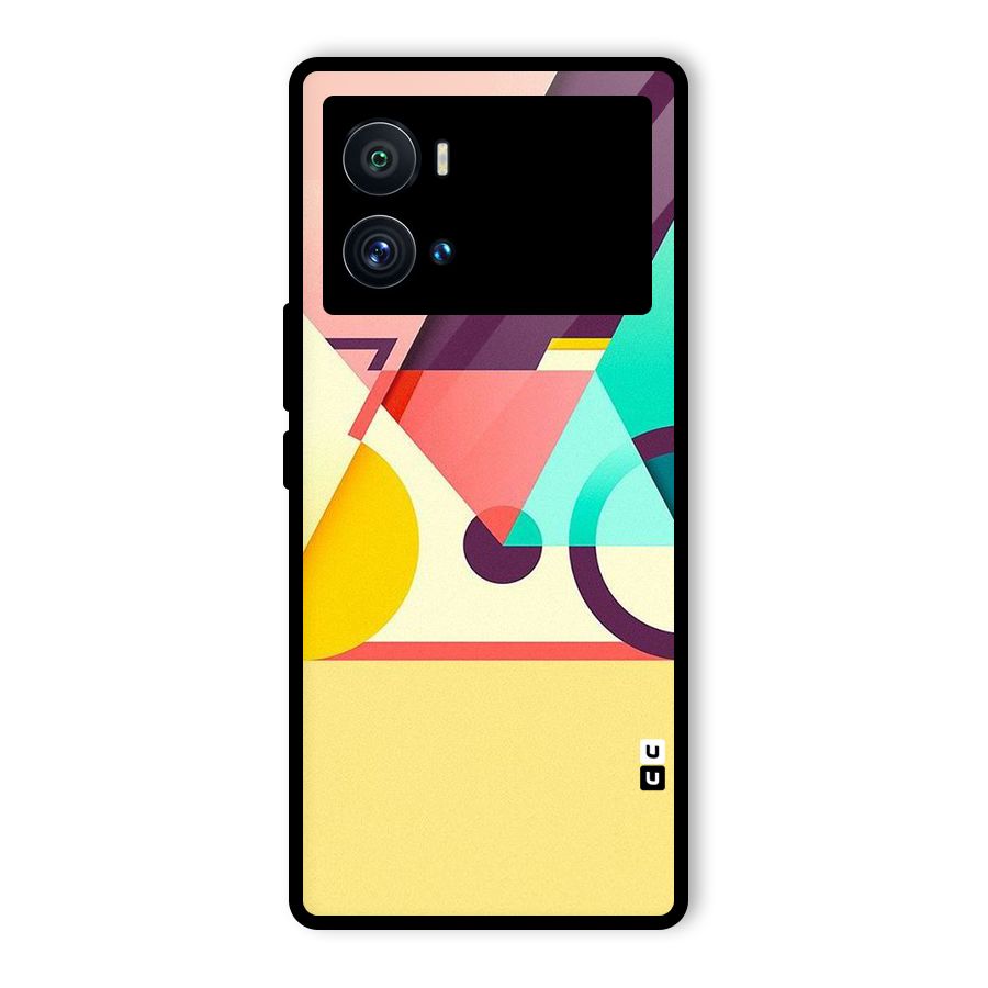 Abstract Cycle Glass Back Case for Vivo iQOO 9 Pro