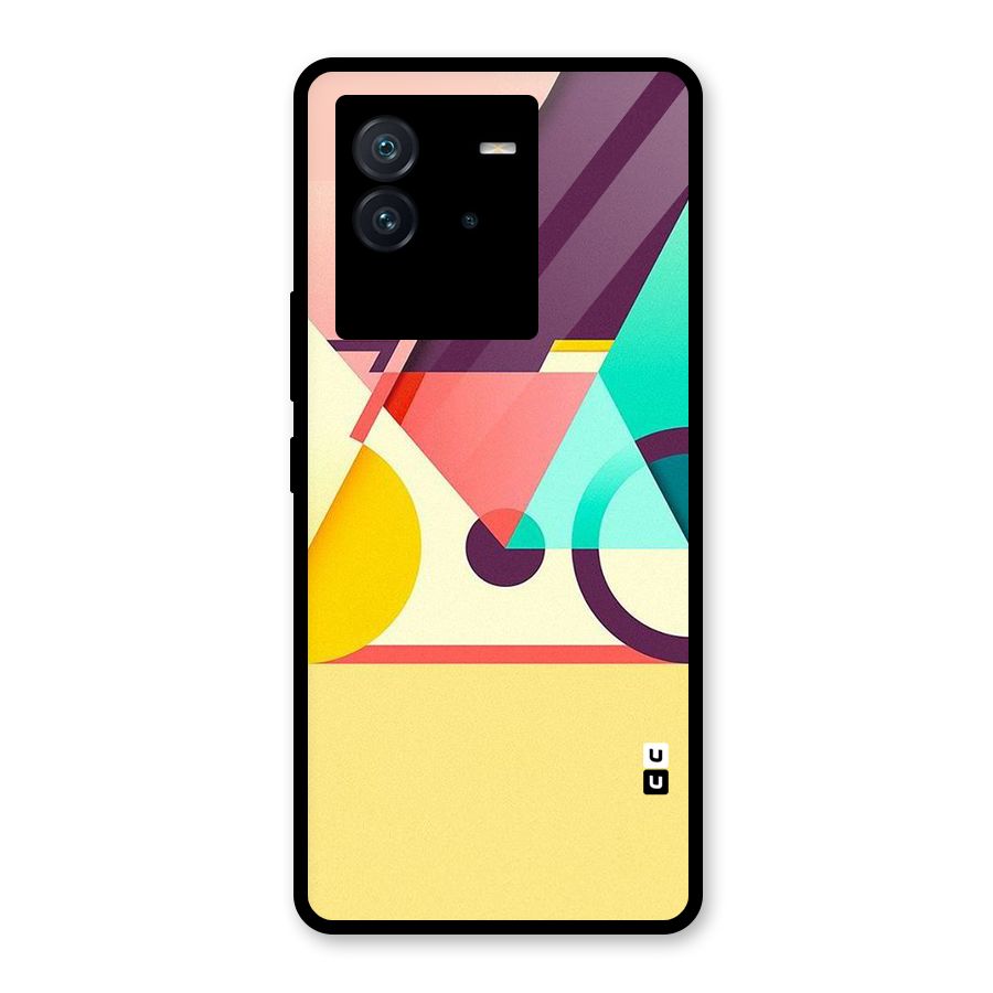 Abstract Cycle Glass Back Case for Vivo iQOO Neo 6 5G