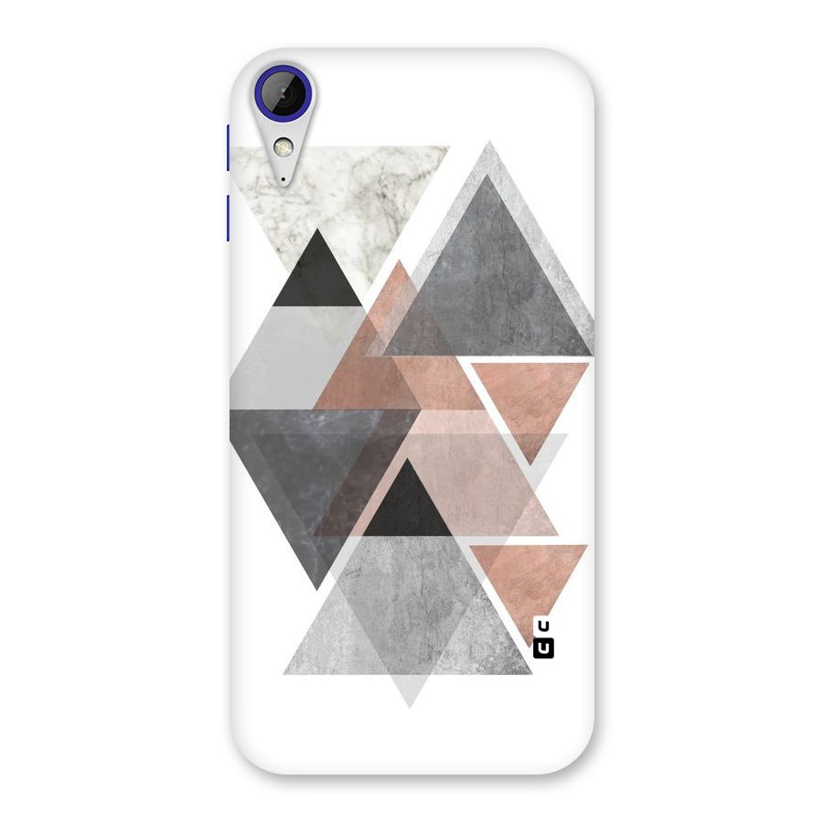Abstract Diamond Pink Design Back Case for Desire 830