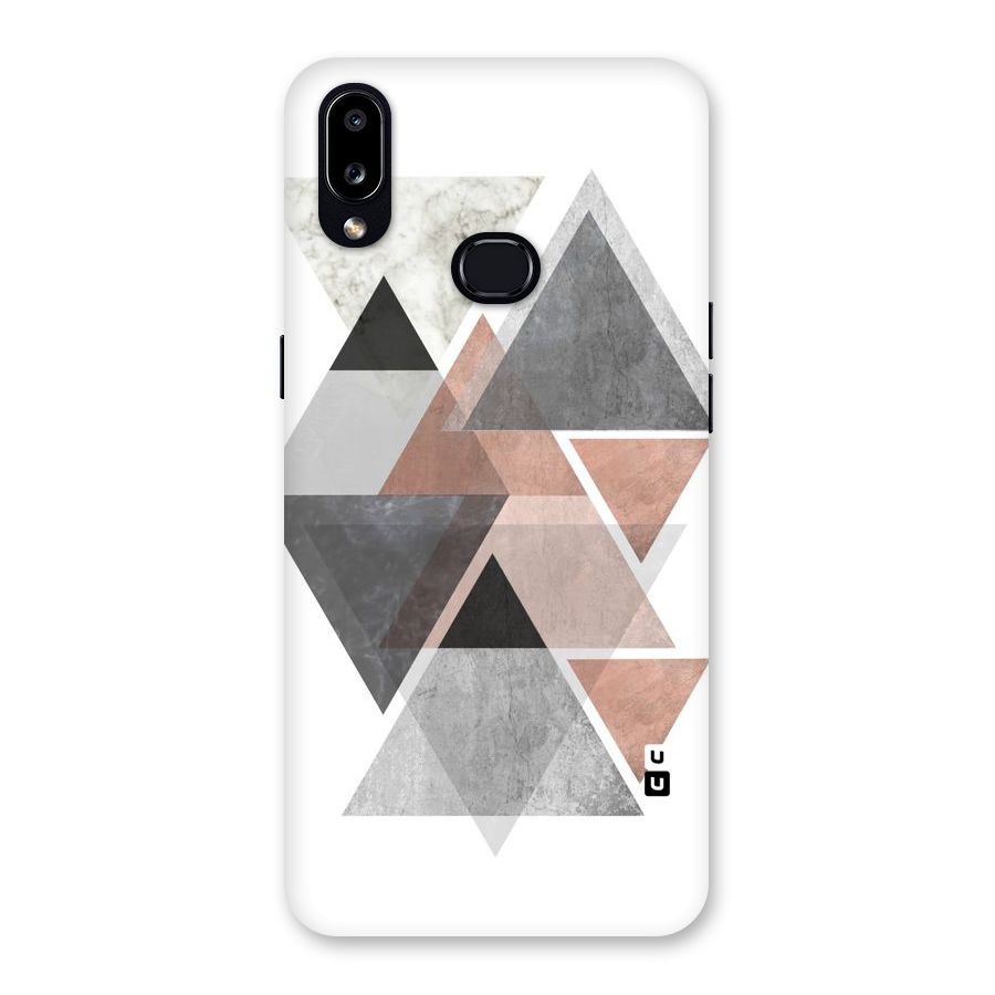 Abstract Diamond Pink Design Back Case for Galaxy A10s