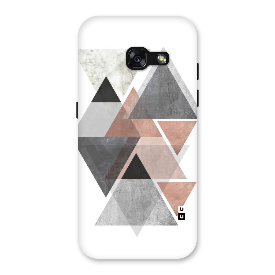 Abstract Diamond Pink Design Back Case for Galaxy A3 (2017)