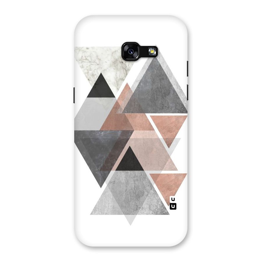 Abstract Diamond Pink Design Back Case for Galaxy A5 2017