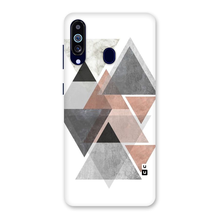 Abstract Diamond Pink Design Back Case for Galaxy A60