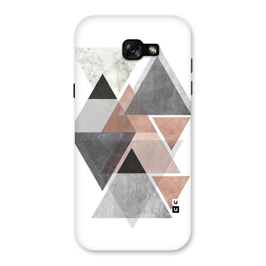 Abstract Diamond Pink Design Back Case for Galaxy A7 (2017)