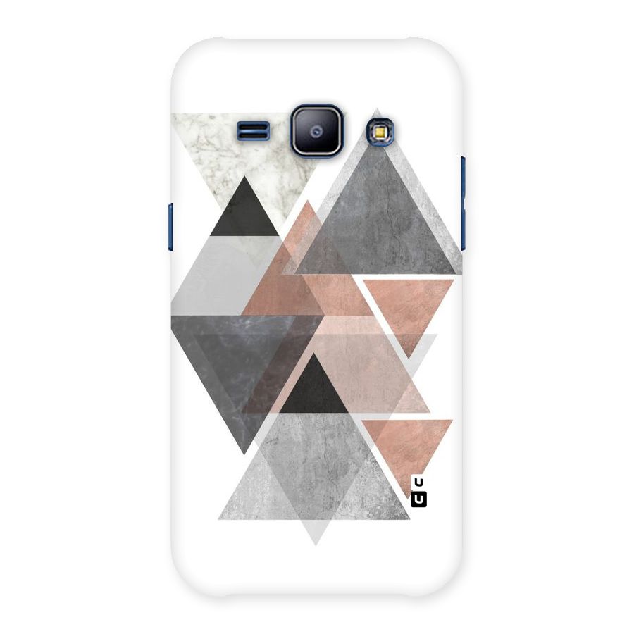 Abstract Diamond Pink Design Back Case for Galaxy J1