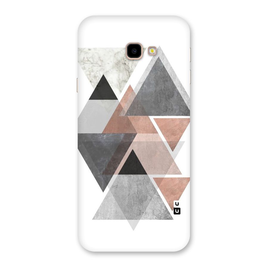 Abstract Diamond Pink Design Back Case for Galaxy J4 Plus